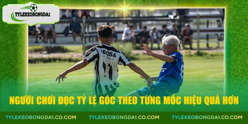 Người chơi đọc tỷ lệ góc theo từng mốc hiệu quả hơn