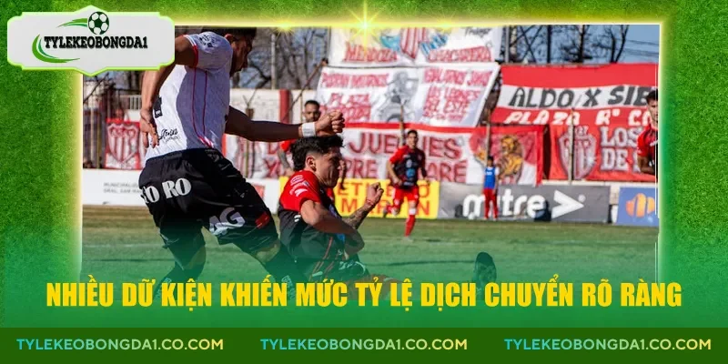 Nhiều dữ kiện khiến mức tỷ lệ dịch chuyển rõ ràng